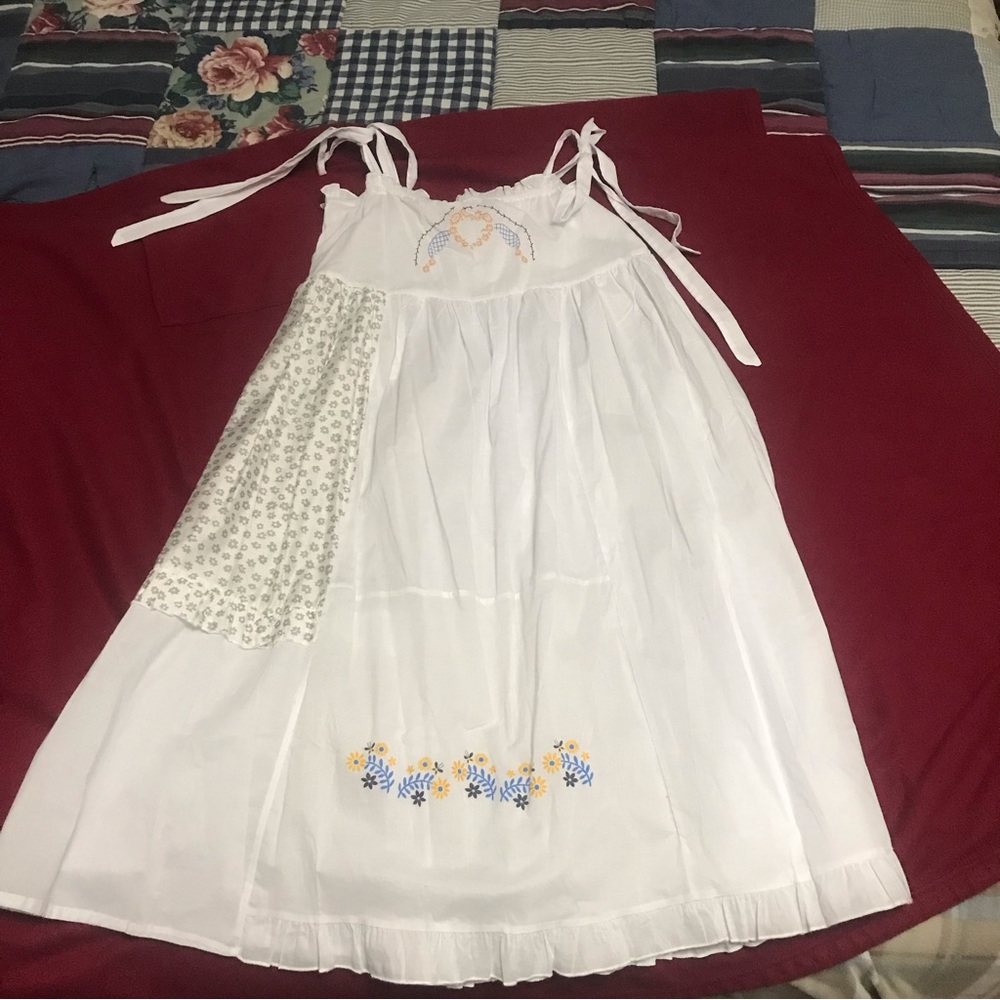 Unbranded Slip Dress Tie Top